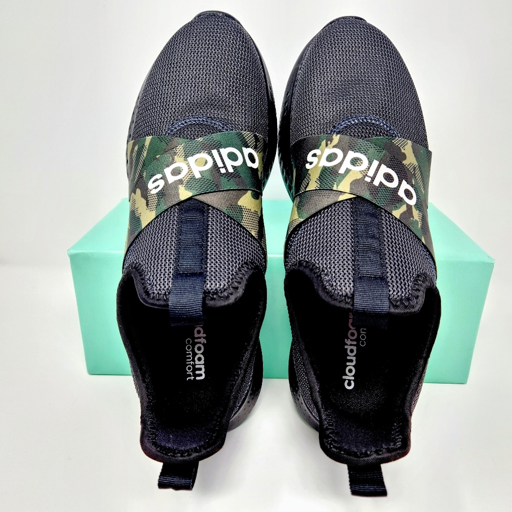 Camo Adidas Puremotion Adapt GY4464 Running Shoes, Sneakers, New Black, Size 8.5 - Picture 4 of 9
